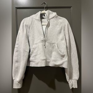 lululemon light grey scuba